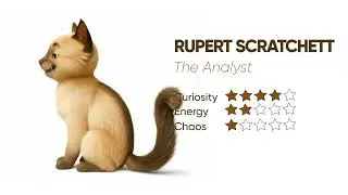 🐱📊 Rupert Scratchett | Getting It Right #CatCentralNetwork #RupertScratchett #characters