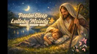 Psalm Sleep Lullaby Melody✨The Lord Is My Shepherd &ndash; Psalm 23 | Christian Sleep Music