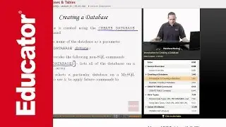 PHP with MySQL: Databases & Tables