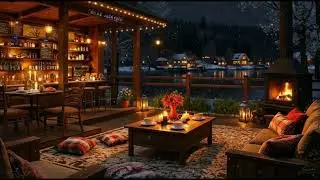 Warm Relaxing Music Coffee Shop for Working, Studying and Fresh Feeling