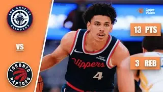 Kobe Sanders - 13 Points, 3 Steals, 3 Rebounds vs Raptors - 2025-26 Regular Season