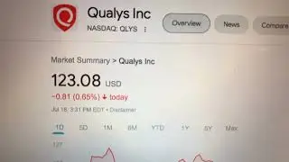 Qualys Inc QLYS Stock Information