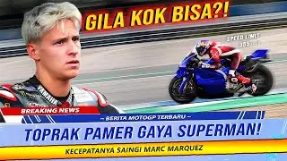 SPEEDNYA DILUAR NALAR! QUARTARARO KEHERANAN LIHAT GAYA BALAP TOPRAK DI TES YAMAHA V4 MOTOGP HARI INI