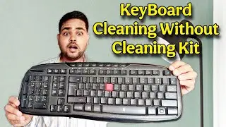 KeyBoard  Cleaning Without Cleaning Kit | Computer Keyboard Cleaning Video | NimmaRG