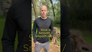 Slow is Smooth/ Smooth is Fast #shorts