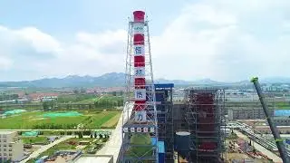 Shengbao Rust Removal Tower | Aerial Footage | Advanced Industrial Anti-Corrosion Technology