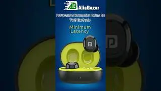 Portonics Harmonics Twins S3 TWS Earbuds|Water Resistant|Up to 20Hrs Playtime