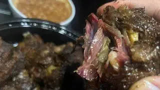 Candy Red Oxtail Overload!! Les BBQ Draper Utah!! #oxtails #trucking #food #mukbang #foodreview