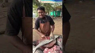VIBE STYLE is live! Fish cutting skill 