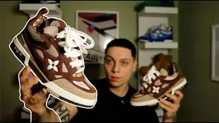 BEST SHOE OF 2025? LV Skate Brown Velour Sneaker (Review) + ON FOOT