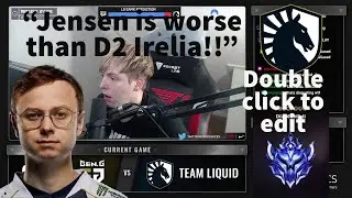 LS Flames TL Jensen's Irelia!! Worse Than Diamond Irelia??