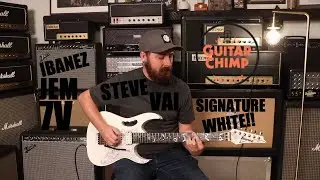 2019 Ibanez Jem 7V Steve Vai Signature White