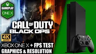 Call of Duty Black Ops 7 - Xbox One X Gameplay + FPS Test