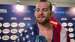 David Taylor (86 kg) wins gold in men&rsquo;s freestyle of the 2022 World Championships