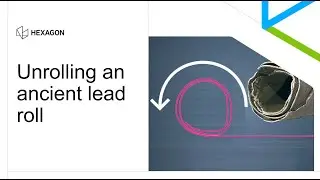 Unrolling an ancient lead roll [2011]
