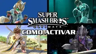 &iquest;C&oacute;mo activar TODAS las conversaciones secretas en SUPER SMASH BROS ULTIMATE? -- RED SHOCK --
