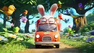 Cheeku khargosh aur bhalu | minimindstv #kidspoem#kidsvideo #storiesinhindi#shortvideo#rabbit #bear