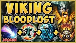 NO ENEMY IS SAFE! VIKING BLOODLUST OLAF IS 100% UNFAIR! OLAF SEASON 9 GAMEPLAY! - League of Legends