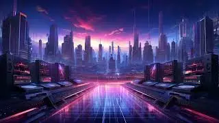 ⚪🟣 SYNTH FM - LOS ANGELES RADIO IN 2084