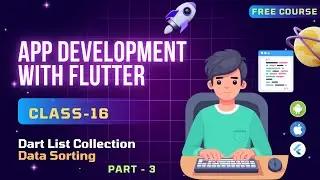 Dart List EP 3 | Data Sorting | Dart Programming | Flutter Course Bangla 2025 | TekniumSoft