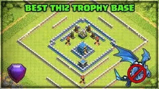 Best Th12 Trophy Base with 3 Inferno Towers | Anti Electro | Clash of Clans