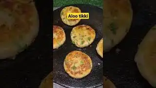 aloo tikki shorts #shorts #alootikki #snacks
