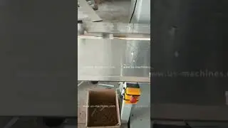 Automatic tissue fork spoon chopstick toothpick feeding flow bag filling sealing packaging machine