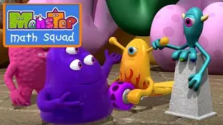 Monster Math Squad | FULL EPISODE | Uncle Gloop&rsquo;s Big Blunder | Learning Numbers Series