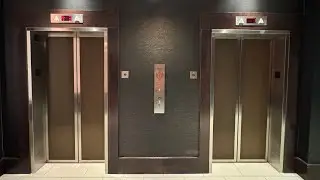 2 Smooth MEI Traction Elevators in Omaha Marriott Downtown Capitol District in Omaha, Nebraska