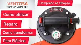 Ventosa de Suc&ccedil;&atilde;o a V&aacute;cuo com Man&ocirc;metro