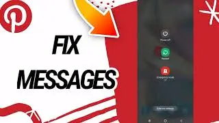 How To Fix And Solve Messages On Pinterest App