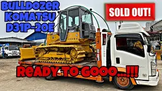 Bulldozer KOMATSU D31P-20E (Cabin) Build Up JAPAN. SOLD OUT ! ! !