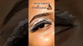 Halloween Cloud  Makeup 🌩️ | Spooky Glam #eyemakeup |#creative