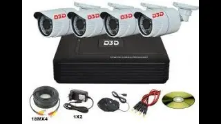 How to install AHD CCTV kit