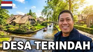 BELANDA VLOG - Jalan-jalan ke Salah Satu Desa Terindah di Eropa, Desa Giethoorn