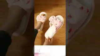 Super comfy & cute slippers you'll love! #slippers #fok #cute #comfy
