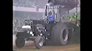 1985 National Farm Machinery Show Truck & Tractor Pull: 12,200 lb. Super Stock tractors