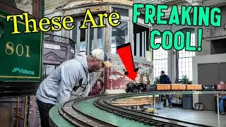 INCREDIBLE Live Steam Model Train Show 2026 - Scranton, PA - Garden Scale Locomotives
