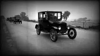 Driving Through Gettysburg Battlefield 1920s