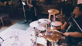 ความรัก Body slam  by #หมูพี live in cocobar drum cam