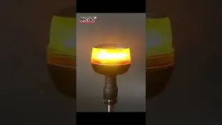 🚨 Stay Safe with NICAR's New LED Rotating Warning Light! 🚨-WL1090 BK Series