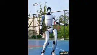 Dancing Robot Performance 🤖💃 | Realistic Motion & AI Control by LggRobot