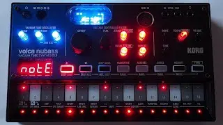 Видеоприложение к отзыву о Korg volca nubass