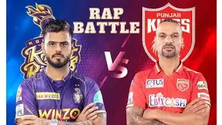 PBKS VS KKR RAP BATTLE !! IPL RAP BATTLE NUMBER 2 !! LION WITH A PEN ! #ipl #cricket #kkrvspbks #rap