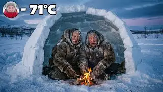 Surviving -71°C | How This 90-Year-Old Couple Survives in a Solitary Ice Tent