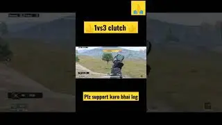 BGMI attitude status , 1vs3 clutch #viralshort #ytshort #pubgmobile