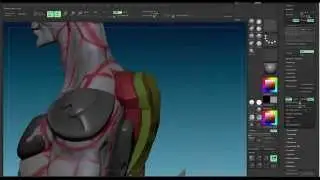 ZBrush 4R7: ZModeler Quick Topology 2