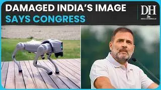 Rahul Gandhi Attacks Modi Government After Robodog Controversy | Galgotias Removed from AI Summit