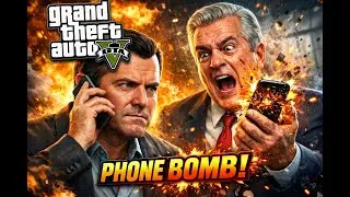 Michael Blows Up a Politician With a Phone Call 😱 | GTA 5 Shocking Mission with lester's help