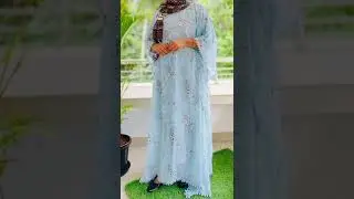 Chiffon Printed Long Kaftan